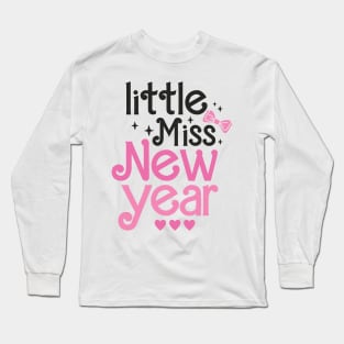 Little Miss New Year Long Sleeve T-Shirt